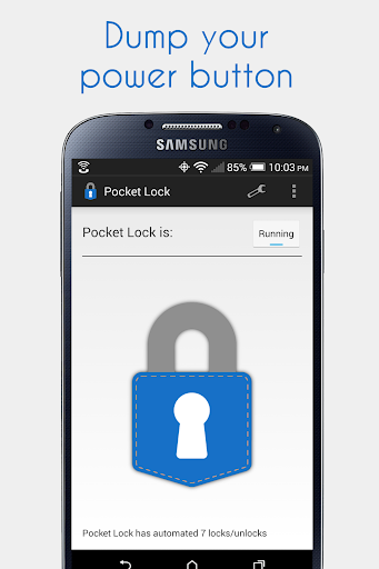 Pocket Lock - Image screenshot of android app