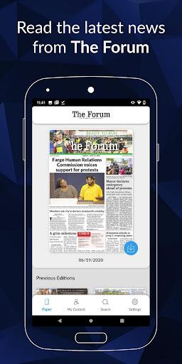 The Forum E-paper - Image screenshot of android app