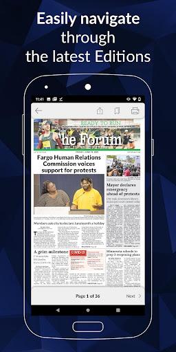 The Forum E-paper - Image screenshot of android app