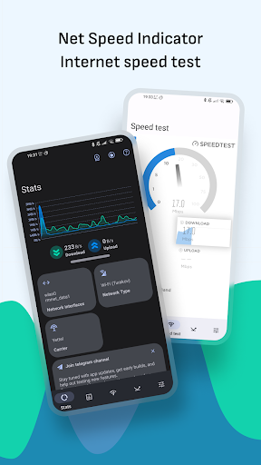 Network Speed: Speed Test - عکس برنامه موبایلی اندروید