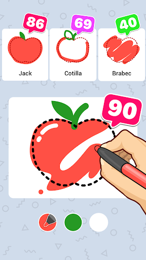 Perfect Draw: Drawing contest - عکس بازی موبایلی اندروید
