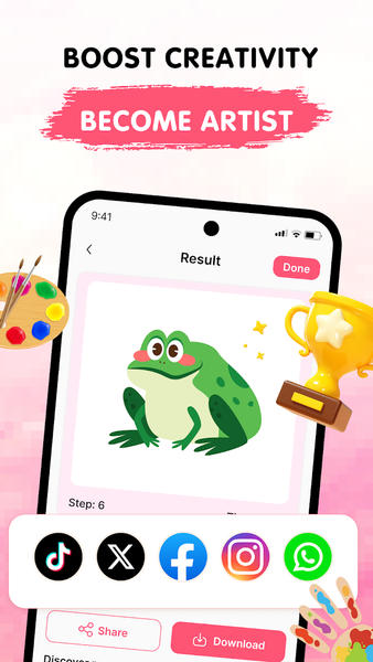 Easy Draw: Learn How to Draw - عکس برنامه موبایلی اندروید