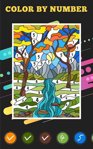 Artwork Color By Number For Adults - عکس برنامه موبایلی اندروید