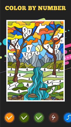 Artwork Color By Number For Adults - عکس برنامه موبایلی اندروید