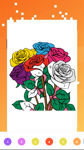 Paint By Number - Color By Number Free - Image screenshot of android app