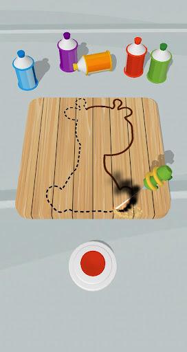 Cut and Paint - Gameplay image of android game