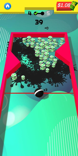 Paint Bounty: Ball Paint Blast - Gameplay image of android game