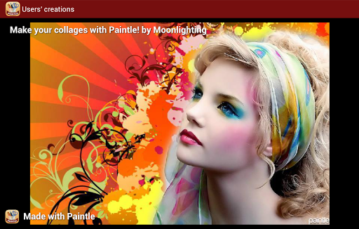 Paintle - Fun Photo Collages - Image screenshot of android app
