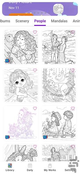 Paint by Number - Color - Gameplay image of android game