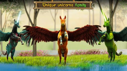 Flying Horse Simulator 2024 - Gameplay image of android game