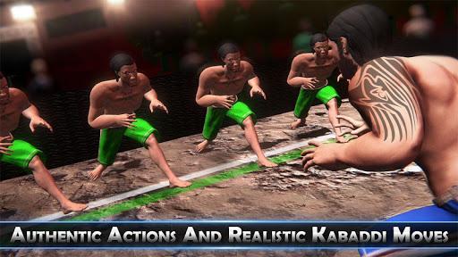 Real Kabaddi Fighting 2019: New Sports Game - Gameplay image of android game
