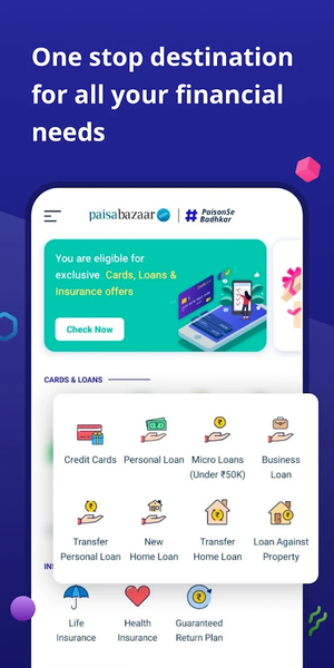 CreditScore, CreditCard, Loans - عکس برنامه موبایلی اندروید