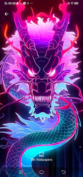 Dragon Neon Wallpapers - عکس برنامه موبایلی اندروید