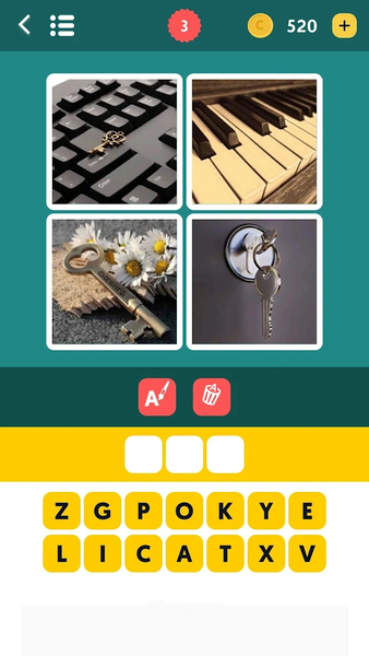 Words Game: 4 Pics 1 Word - Gameplay image of android game