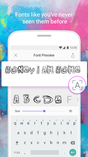 Fonty - Draw and Make Fonts - Image screenshot of android app