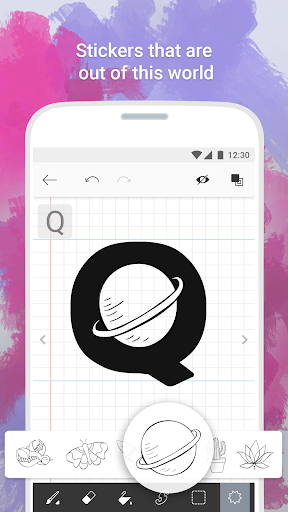 Fonty - Draw and Make Fonts - Image screenshot of android app