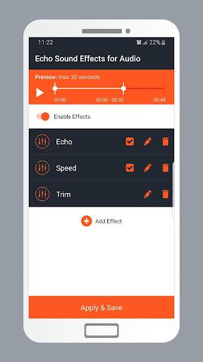 Echo Sound Effects for Audio - عکس برنامه موبایلی اندروید
