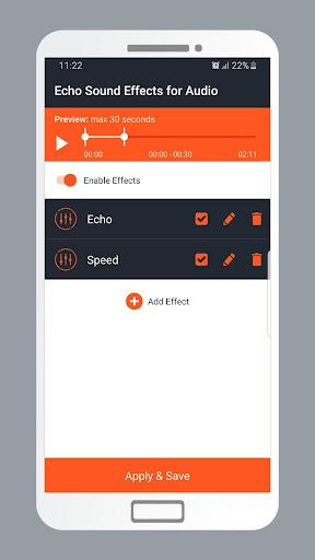 Echo Sound Effects for Audio - عکس برنامه موبایلی اندروید