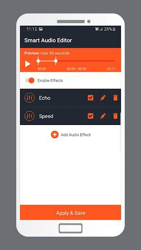 Smart Audio Effects & Filters - عکس برنامه موبایلی اندروید