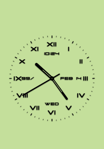 Clock Live Wallpaper - Image screenshot of android app