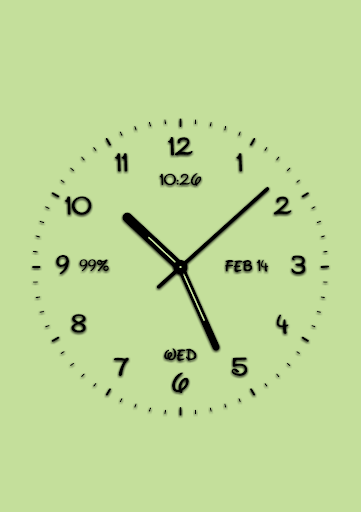 Clock Live Wallpaper - عکس برنامه موبایلی اندروید