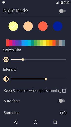 Blue Light Filter - Image screenshot of android app