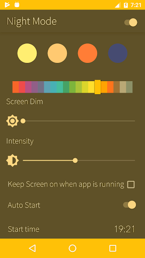 Blue Light Filter - Image screenshot of android app
