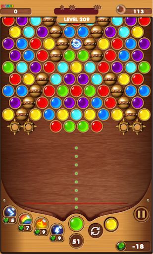 Ace of Bubble Shoot - Gameplay image of android game