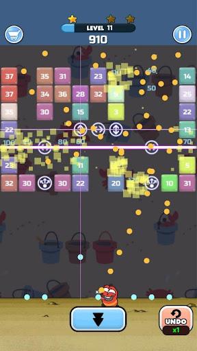 Larva Bricks Breaker - عکس بازی موبایلی اندروید
