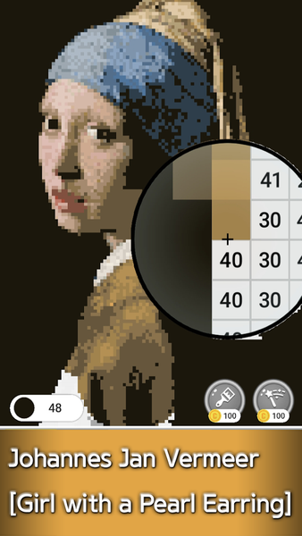 Dot gallery : Number coloring - Gameplay image of android game