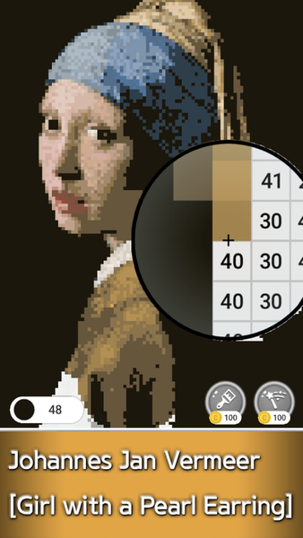 Dot gallery : Number coloring - Gameplay image of android game