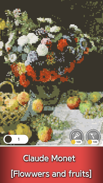 Dot gallery : Number coloring - Gameplay image of android game