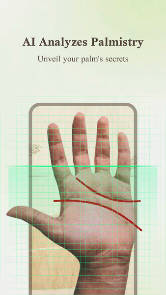 Palmistry Wizard：Palm & Aging - Image screenshot of android app