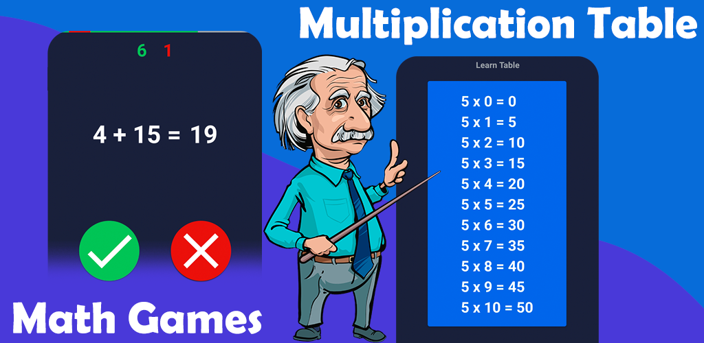 Multiplication Games for kids - عکس بازی موبایلی اندروید