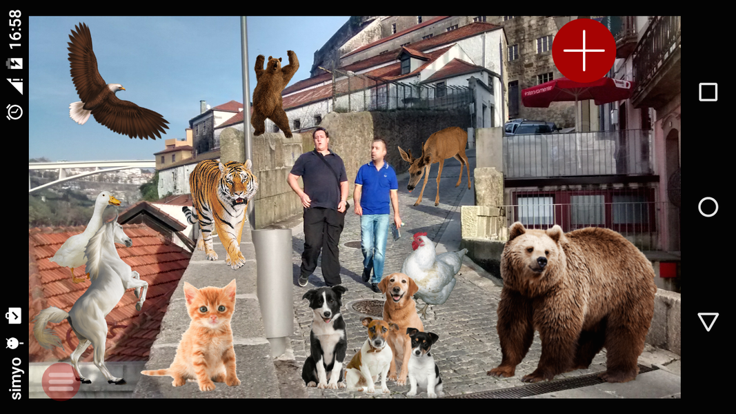 Real Animals Photo Stickers - Image screenshot of android app