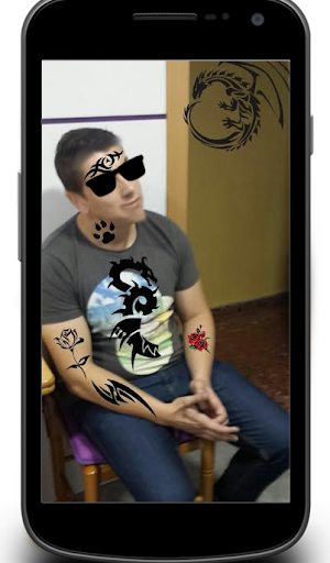 Get a Tattoo - tribal stickers - Image screenshot of android app
