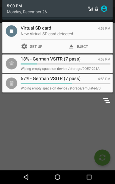 Shreddit - Data Eraser - Image screenshot of android app