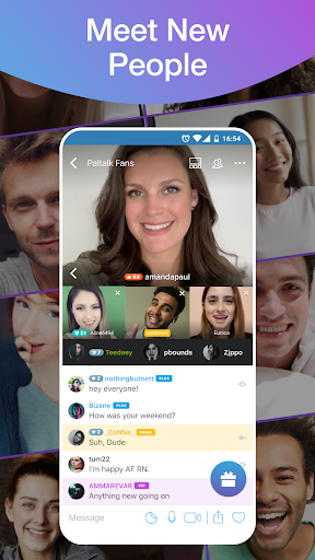 Paltalk - Find Friends in Group Video Chat Rooms - عکس برنامه موبایلی اندروید
