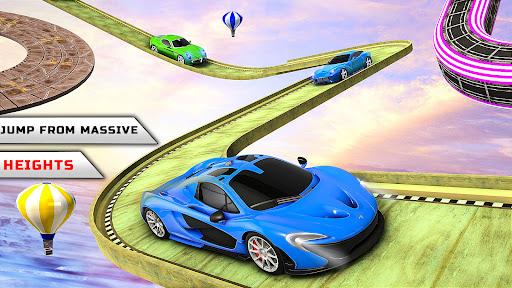 Mega Ramp Car Stunt 3D - Gameplay image of android game