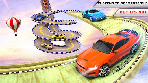 Mega Ramp Car Stunt 3D - Gameplay image of android game