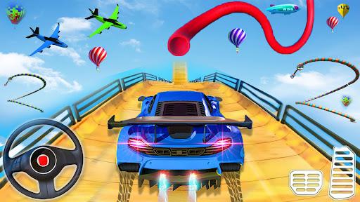 Mega Ramp Car Stunt: Car Games - Gameplay image of android game
