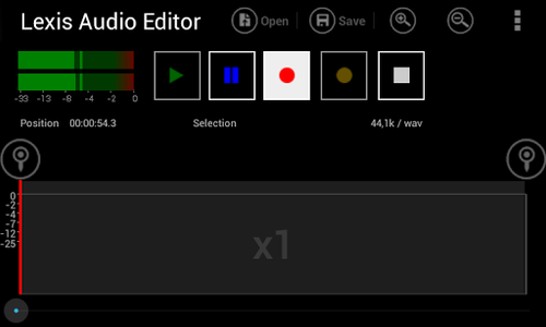 Lexis Audio Editor - Image screenshot of android app