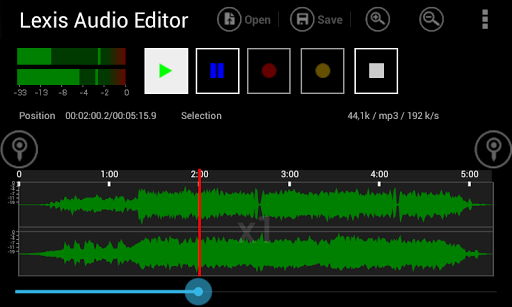 Lexis Audio Editor - Image screenshot of android app
