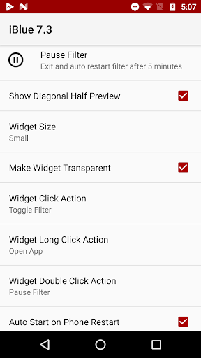 Bluelight Filter - عکس برنامه موبایلی اندروید