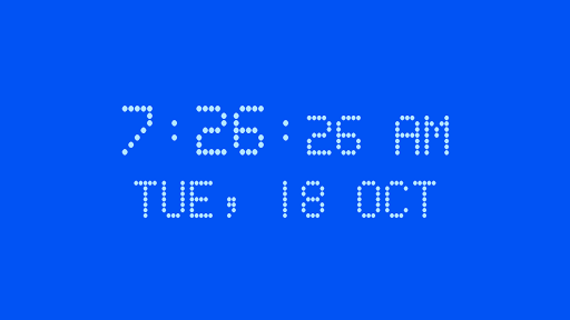 Digital Clock : Bed/Desk Clock - Image screenshot of android app