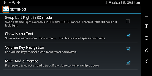 iPlay VR Player SBS ۳D Video - عکس برنامه موبایلی اندروید