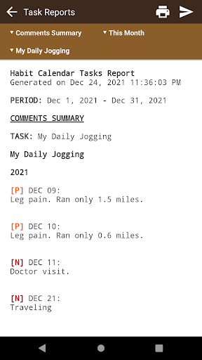 Unlimited Habit Tracker - Image screenshot of android app
