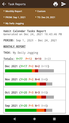 Unlimited Habit Tracker - Image screenshot of android app