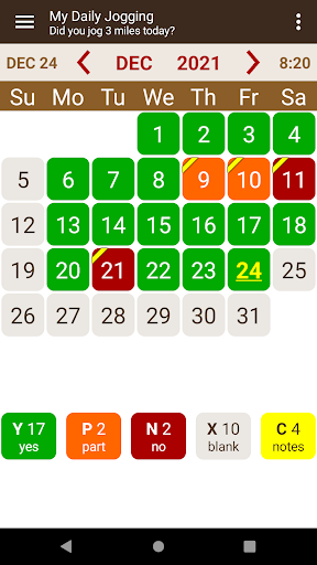 Habit Calendar: Habits Tracker - عکس برنامه موبایلی اندروید