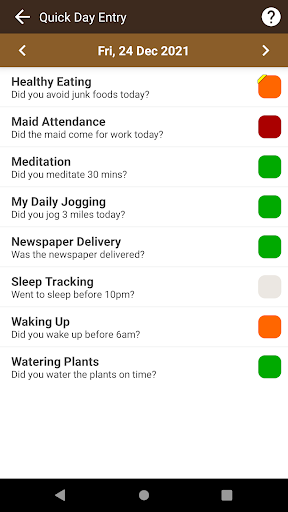 Habit Calendar: Habits Tracker - عکس برنامه موبایلی اندروید